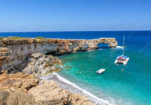 Plage de Kamara près de Réthymnon image