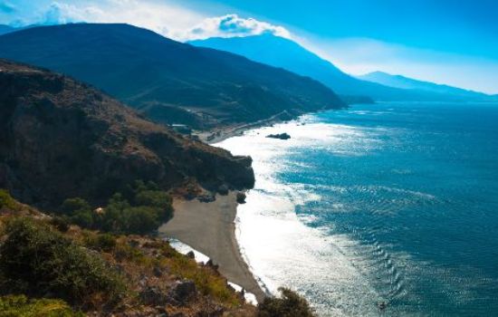 Preveli beach image